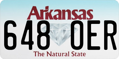 AR license plate 648OER