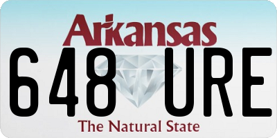 AR license plate 648URE
