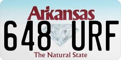 AR license plate 648URF