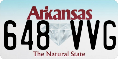AR license plate 648VVG