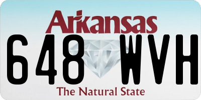AR license plate 648WVH