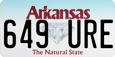 AR license plate 649URE