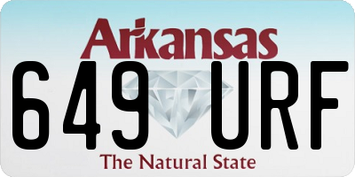 AR license plate 649URF