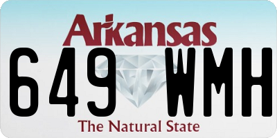 AR license plate 649WMH