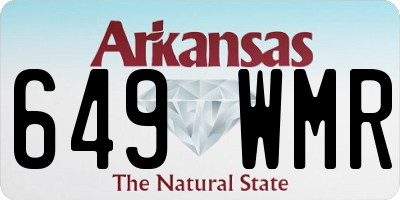 AR license plate 649WMR