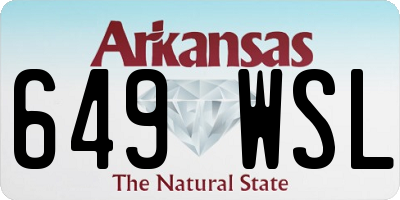 AR license plate 649WSL
