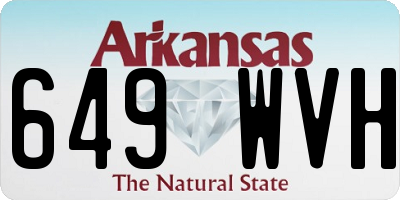 AR license plate 649WVH
