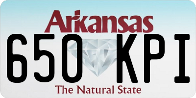 AR license plate 650KPI