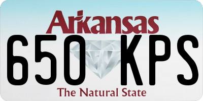 AR license plate 650KPS