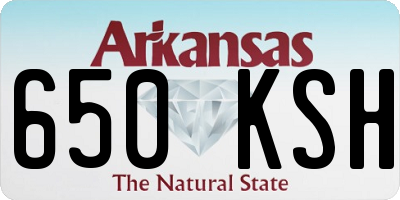 AR license plate 650KSH