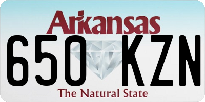 AR license plate 650KZN