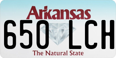 AR license plate 650LCH