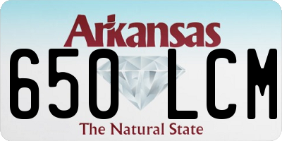AR license plate 650LCM