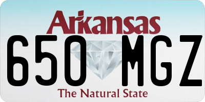 AR license plate 650MGZ