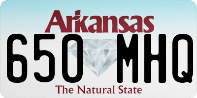 AR license plate 650MHQ