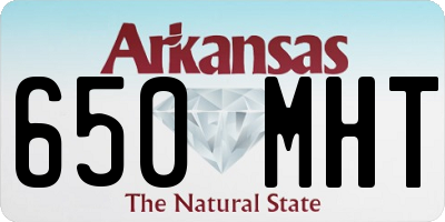 AR license plate 650MHT