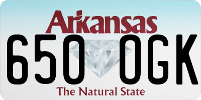 AR license plate 650OGK