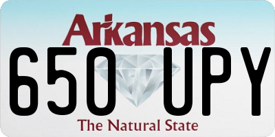 AR license plate 650UPY