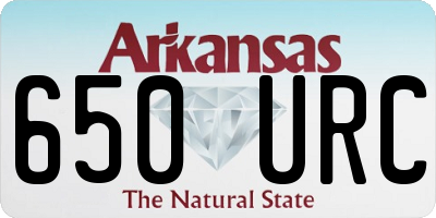 AR license plate 650URC
