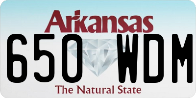 AR license plate 650WDM