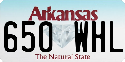 AR license plate 650WHL