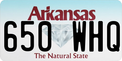 AR license plate 650WHQ