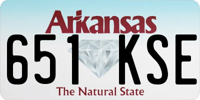 AR license plate 651KSE