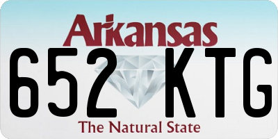 AR license plate 652KTG