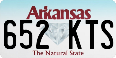 AR license plate 652KTS