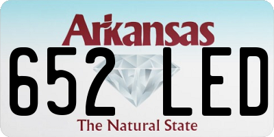 AR license plate 652LED