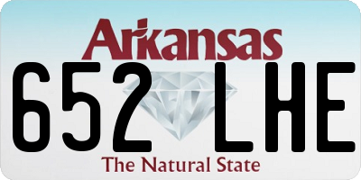 AR license plate 652LHE