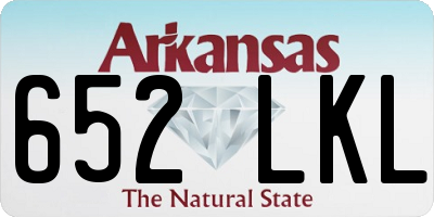 AR license plate 652LKL
