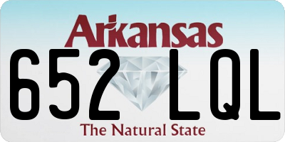 AR license plate 652LQL