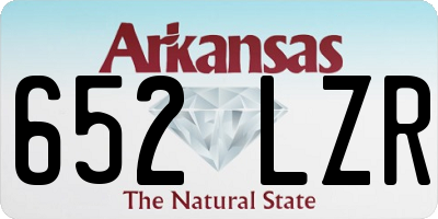 AR license plate 652LZR