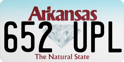 AR license plate 652UPL