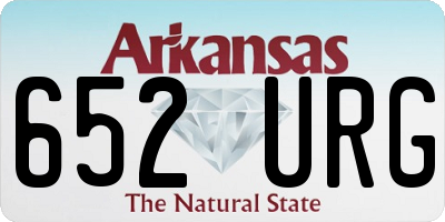 AR license plate 652URG