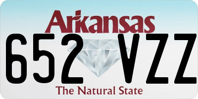 AR license plate 652VZZ