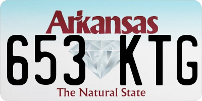 AR license plate 653KTG