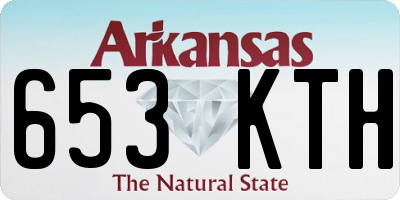 AR license plate 653KTH