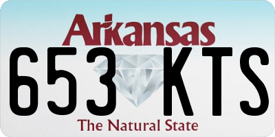 AR license plate 653KTS