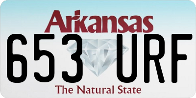 AR license plate 653URF