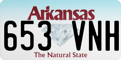 AR license plate 653VNH