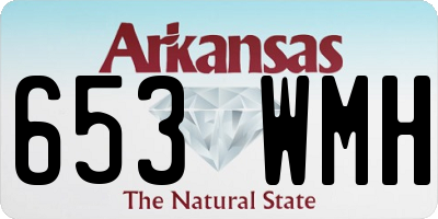 AR license plate 653WMH