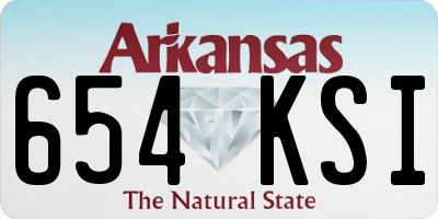 AR license plate 654KSI