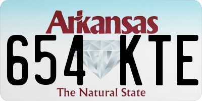 AR license plate 654KTE