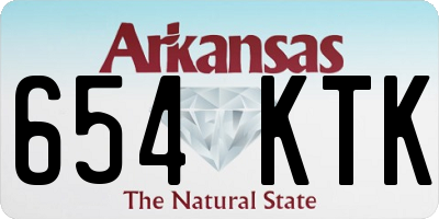 AR license plate 654KTK