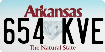 AR license plate 654KVE
