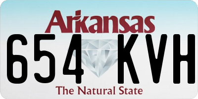AR license plate 654KVH