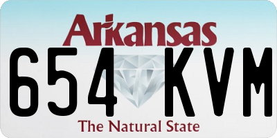 AR license plate 654KVM