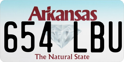 AR license plate 654LBU